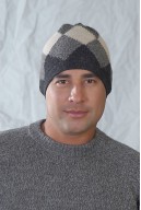 Bonnet with rhombs for man